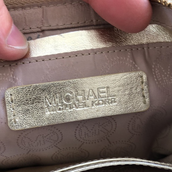 Michael Kors gold wristlet - Picture 8 of 8